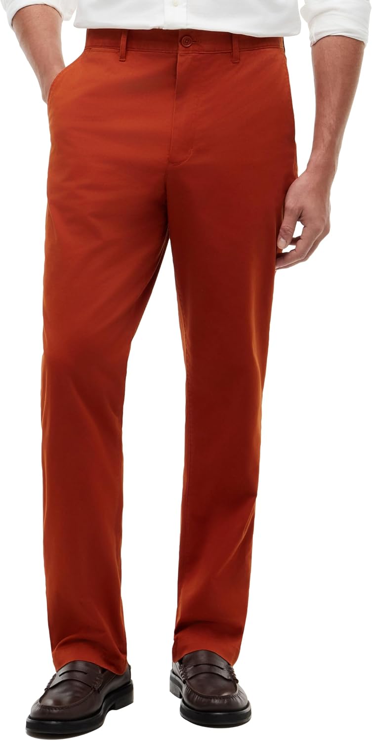 Tommy Hilfiger Men's Causal Cotton Chino Pants with Stretch in Straight Fit