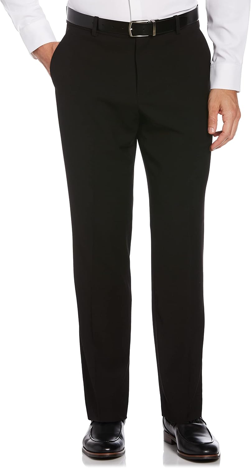 Perry Ellis Men's Straight Fit Stretch Suit Pant (Available in Big & Tall)