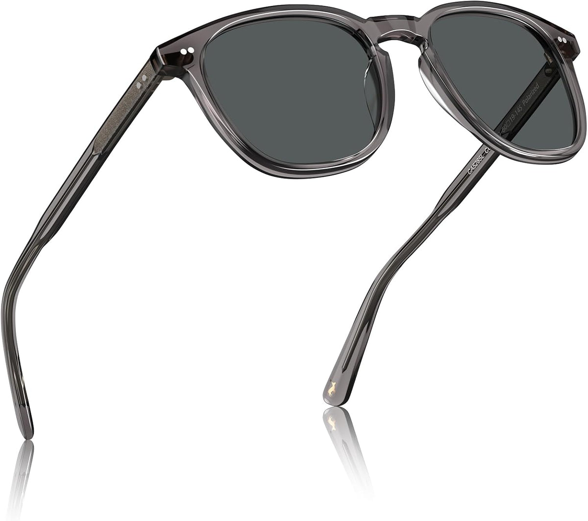 CARFIA Acetate Polarized Sunglasses for Men UV400 Protection CA5285L