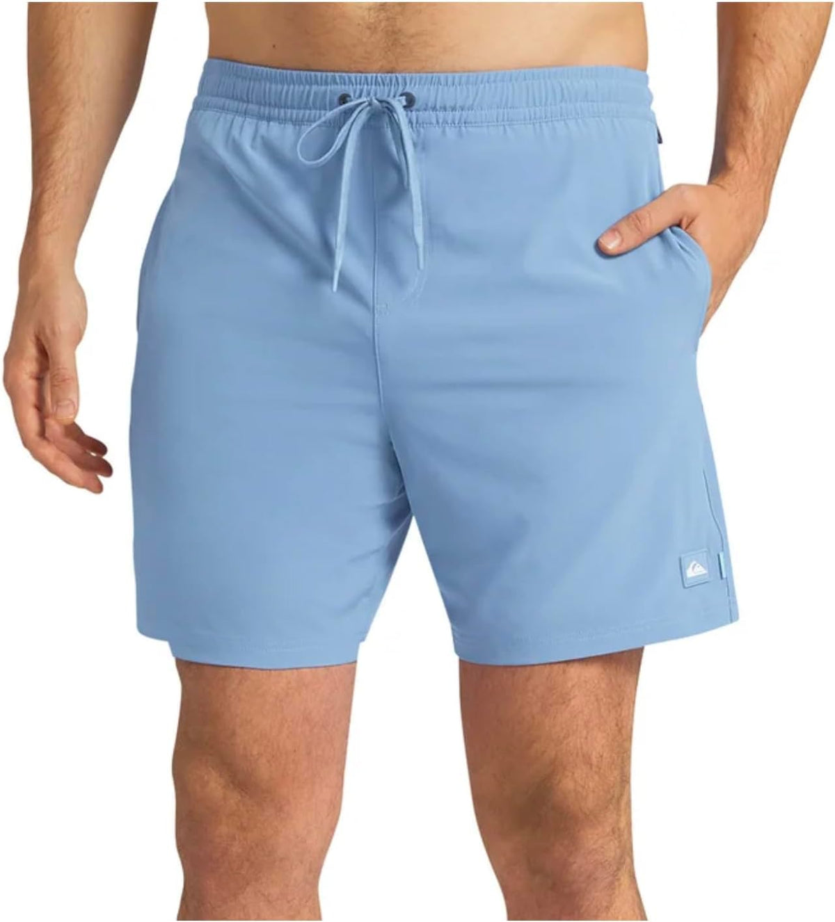 Quiksilver Waterman Collection Men's UPF 50 Stretch Swim Volley Short (US, Alpha, X-Large, Regular, Regular, Blue)
