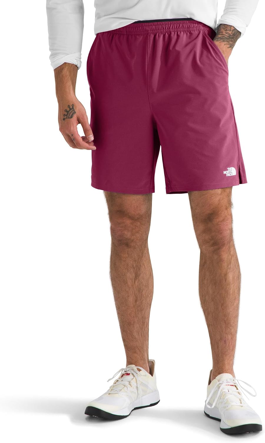 THE NORTH FACE Men's Wander Short 2.0 | Moisture Wicking, Water Repellent Finish, Internal Drawcord