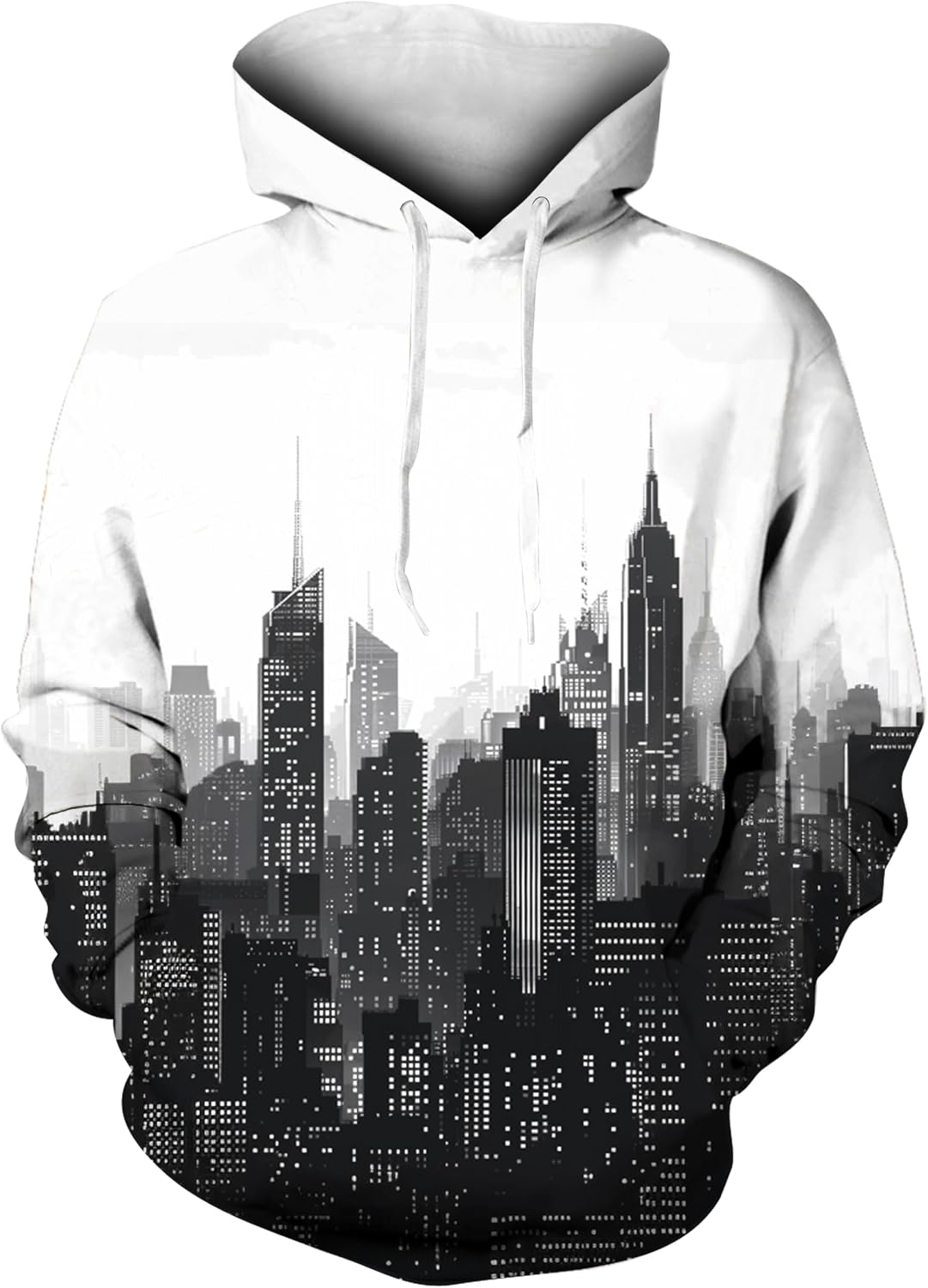 Goodstoworld 3D Novelty Hoodies Pullover Sweatshirt Graphic Print With Pockets S-3XL