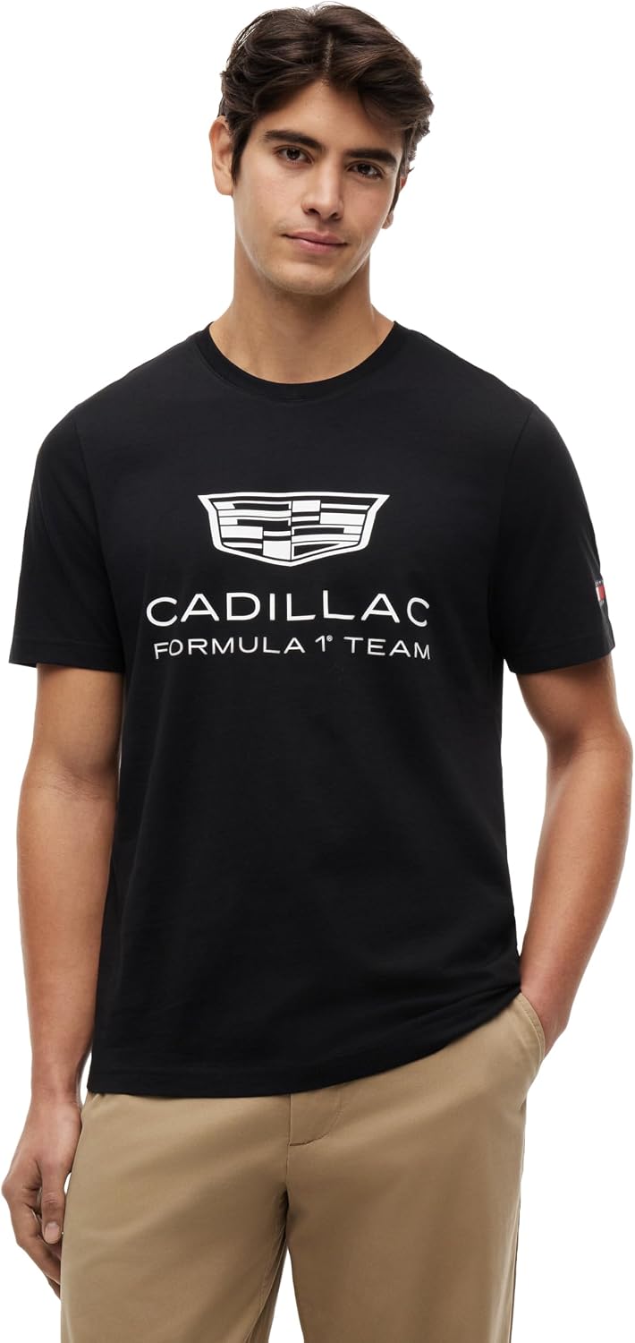 Tommy Hilfiger Men's F1 Short Sleeve Shield Graphic Tee