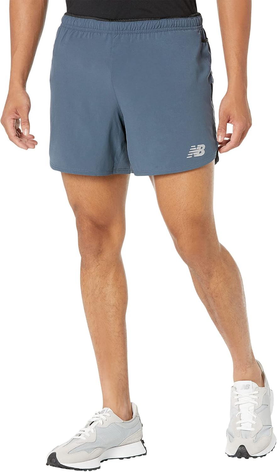New Balance Men's Impact Run 5 Inch Short 22, Thunder, XX-Large