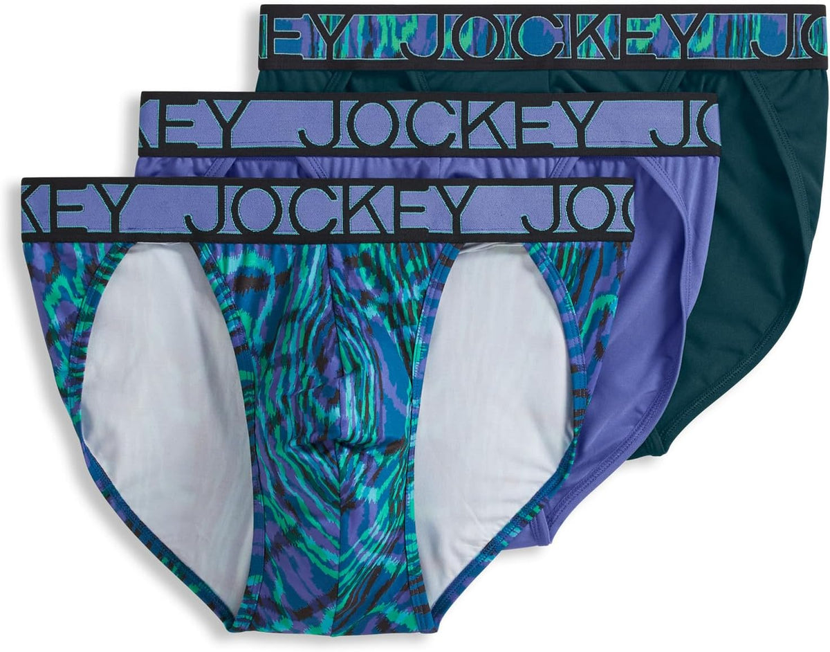 Jockey Men's Underwear Microfiber Stretch String Bikini - 3 Pack