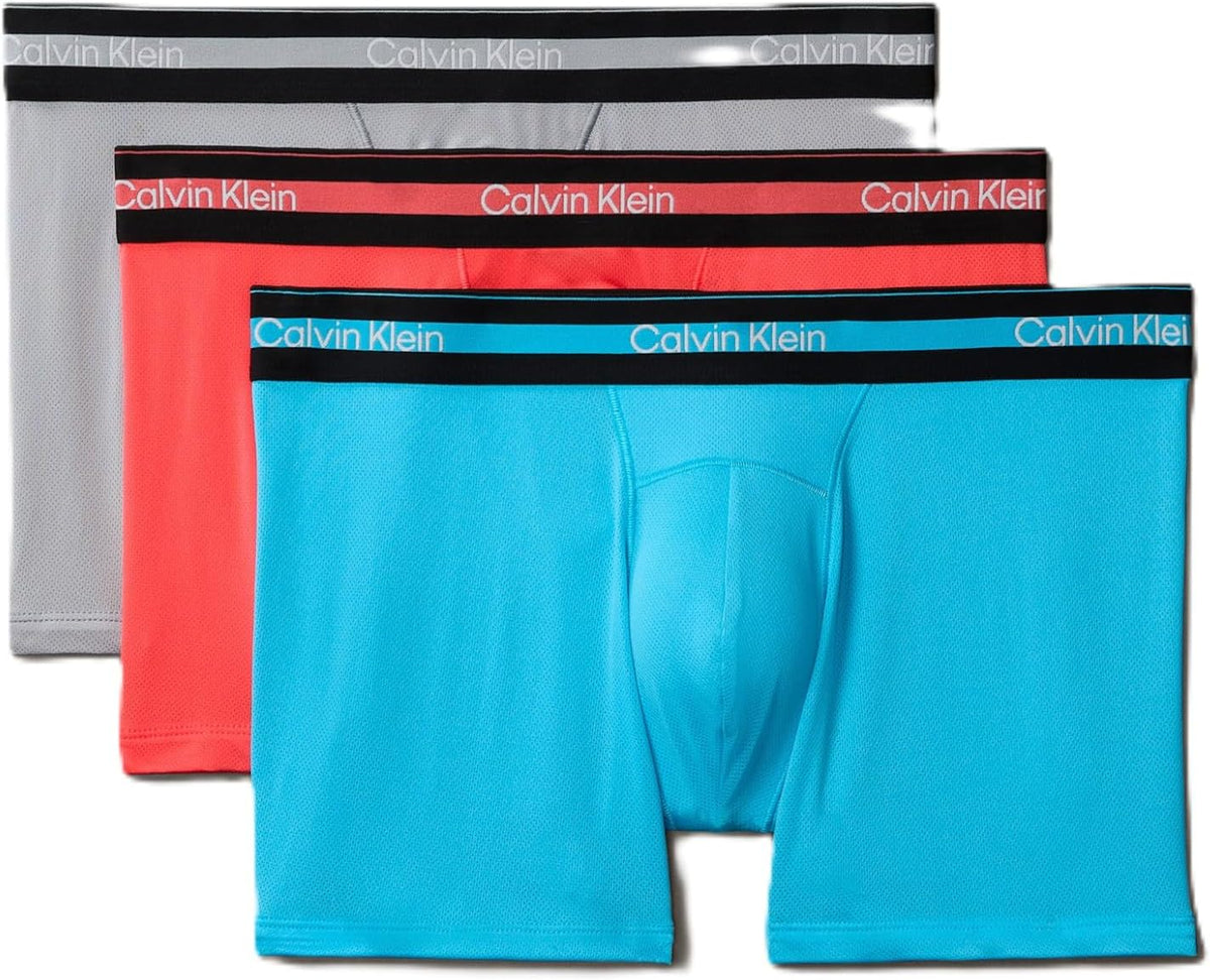Calvin Klein Men's Icon Active Mesh 3-pack Trunk