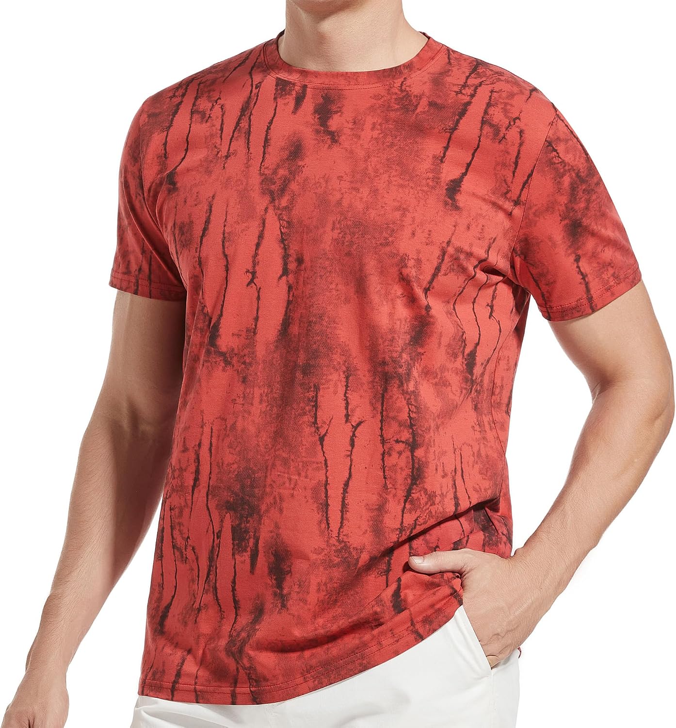 YININF Mens Hipster Hip Hop Short Sleeve Print T-Shirt Shirts Men