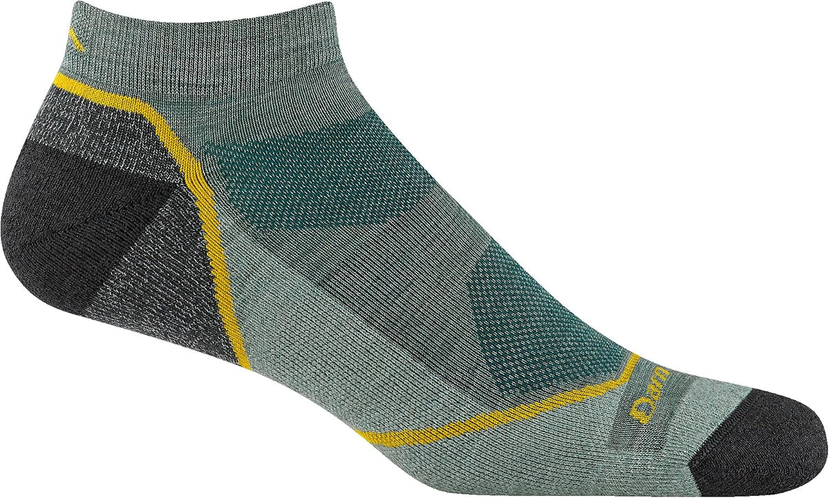 Darn Tough Men's Light Hiker No Show Lightweight with Cushion Hiking Sock (Style 1990) -