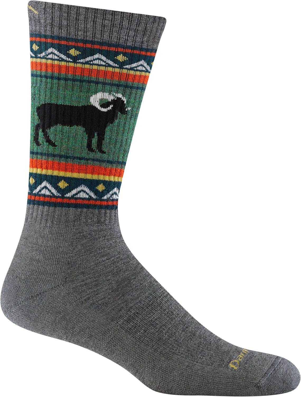 Darn Tough Vermont Men's Vangrizzle Boot Cushion Hike Socks (1980)