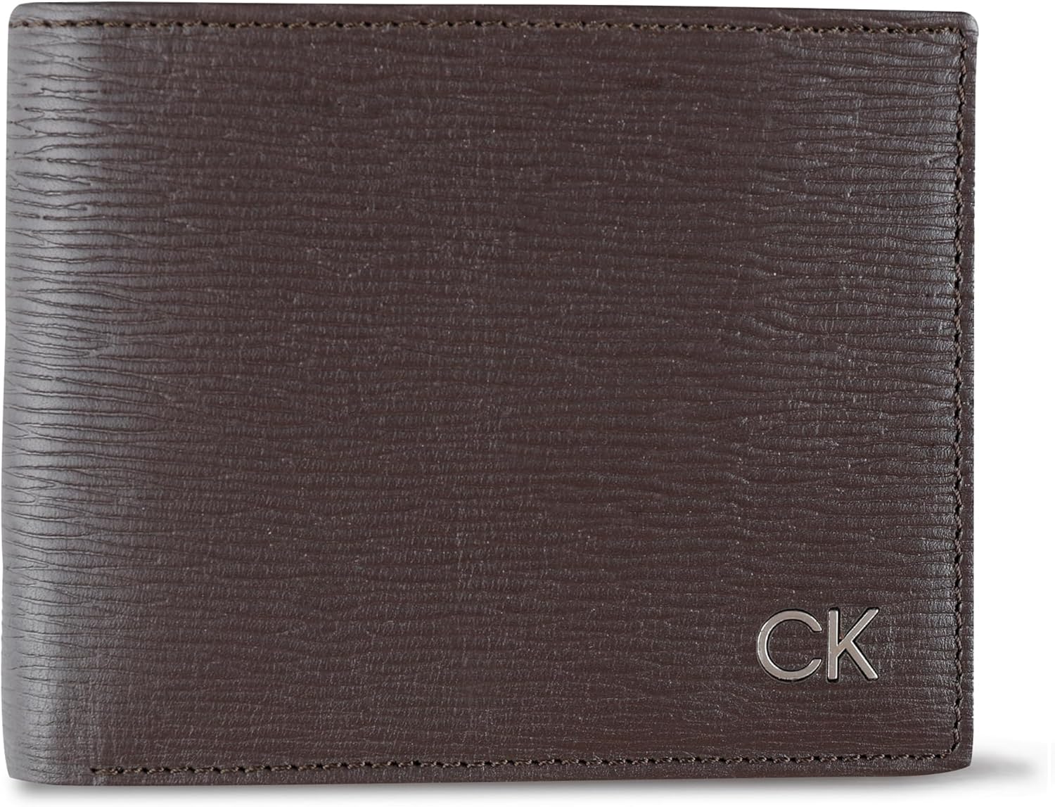 Calvin Klein Men's RFID Leather Minimalist Bifold Wallet
