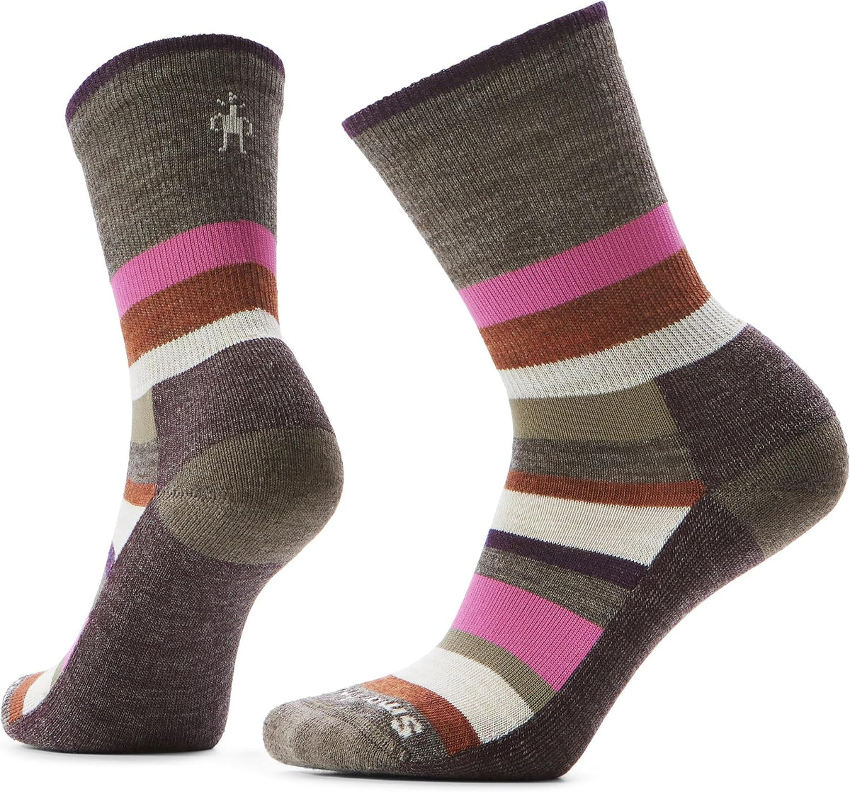 Smartwool Unisex Everyday Multi-stripe Crew Socks