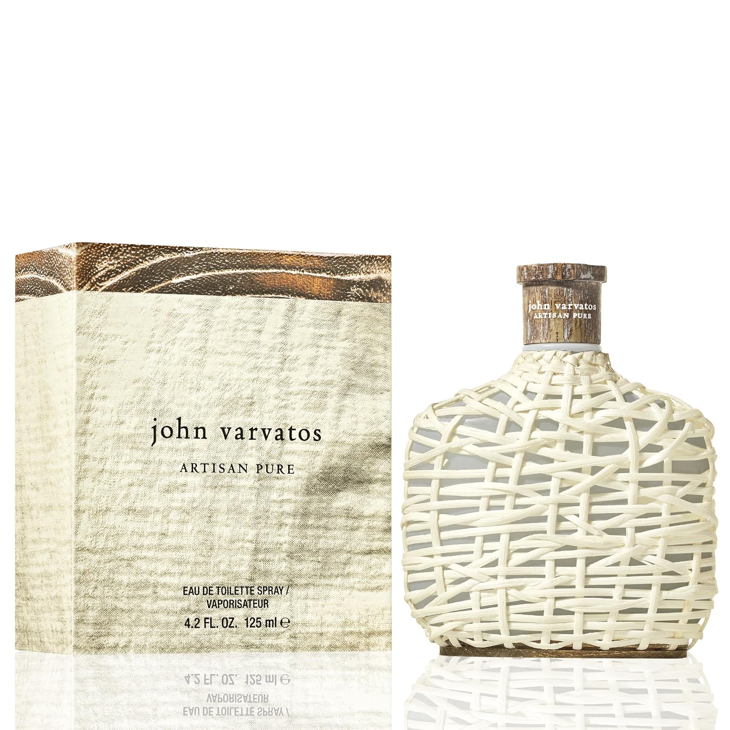 John Varvatos Men's Cologne, Artisan Pure Eau de Toilette EDT Spray, Citrus Woody Scent with Notes of Petitgrain, Orris Absolute & Mexican Primavera Wood