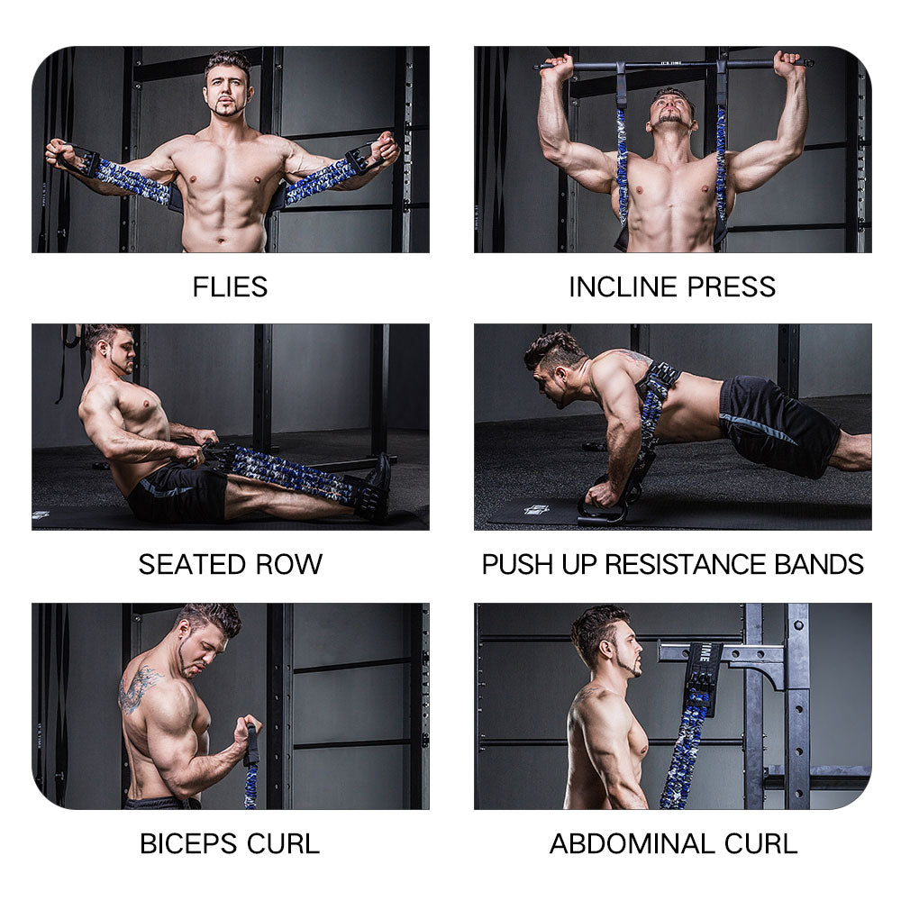 Bench Press Resistance Bands Set