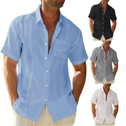 Short Sleeved Plain Shirt