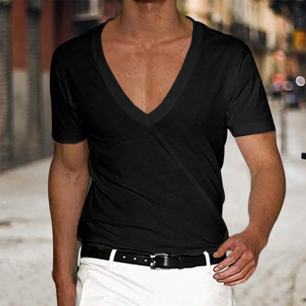 Casual V-Neck T-Shirt