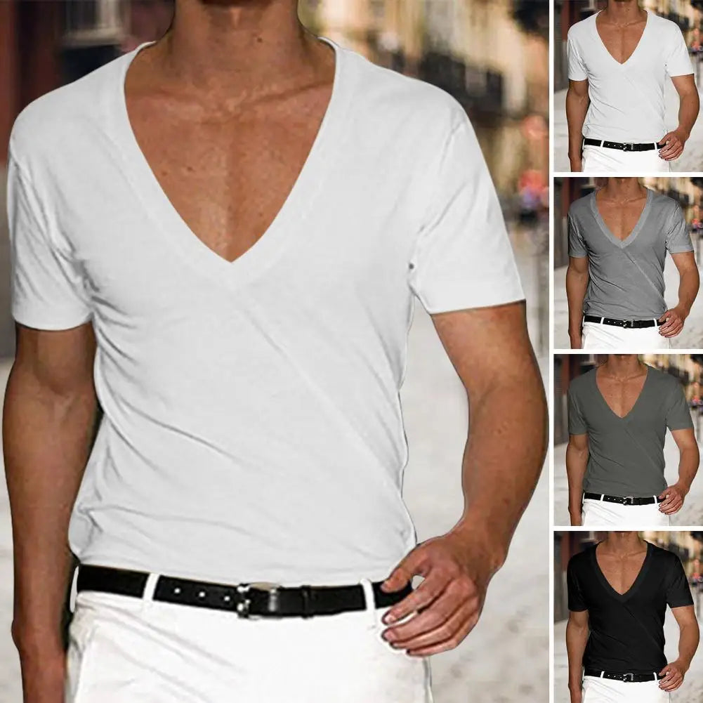 Casual V-Neck T-Shirt