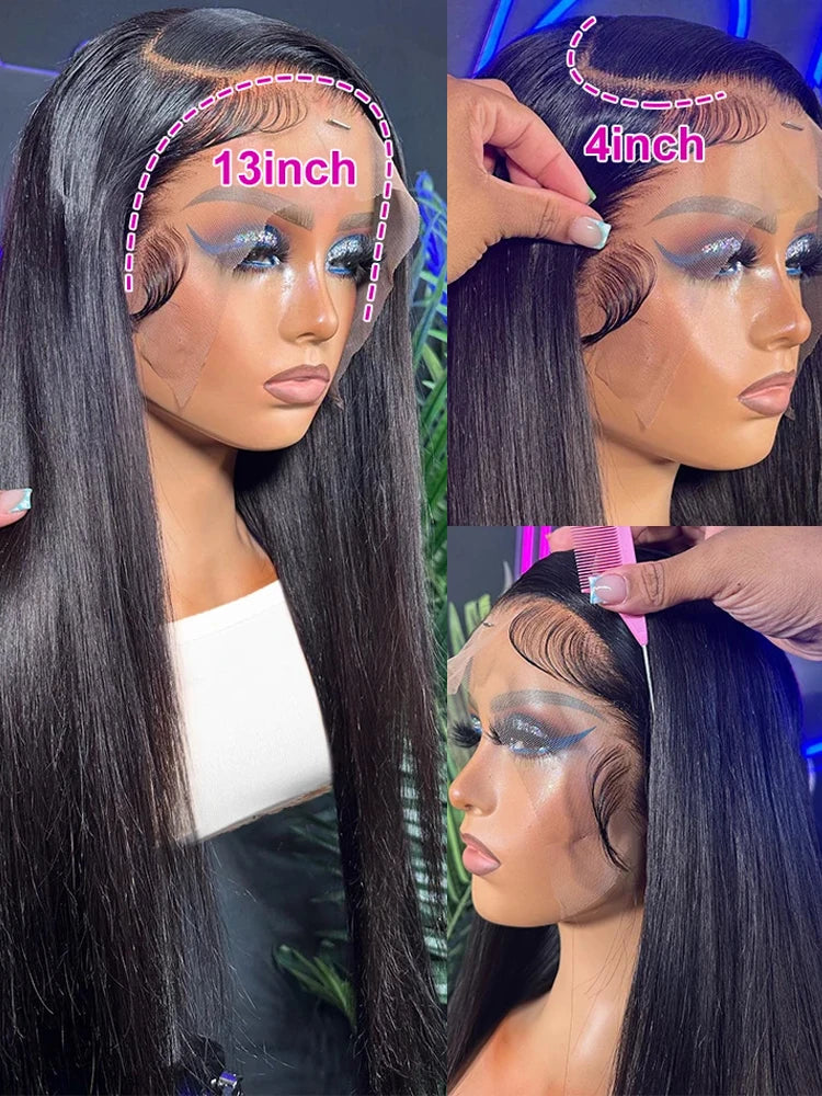 Brazilian Straight Lace Front Wig