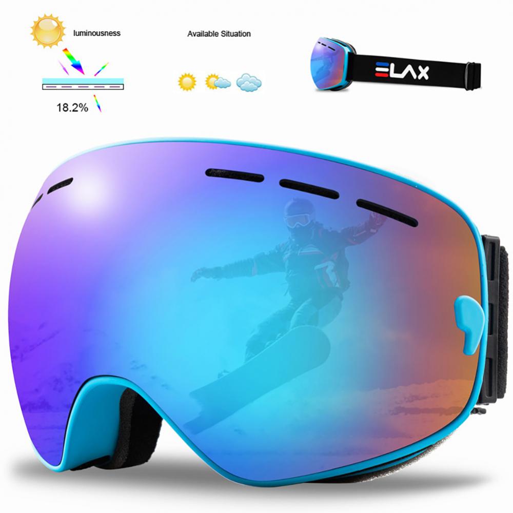 Double Layer Anti-fog Ski Goggles - suniah