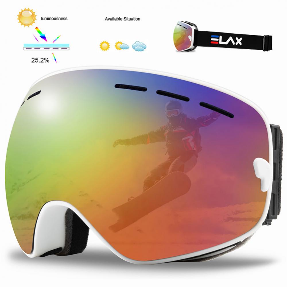 Double Layer Anti-fog Ski Goggles - suniah