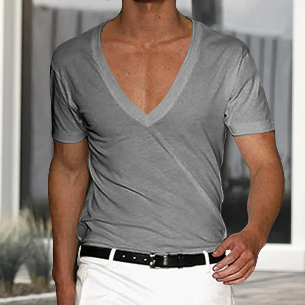 Casual V-Neck T-Shirt