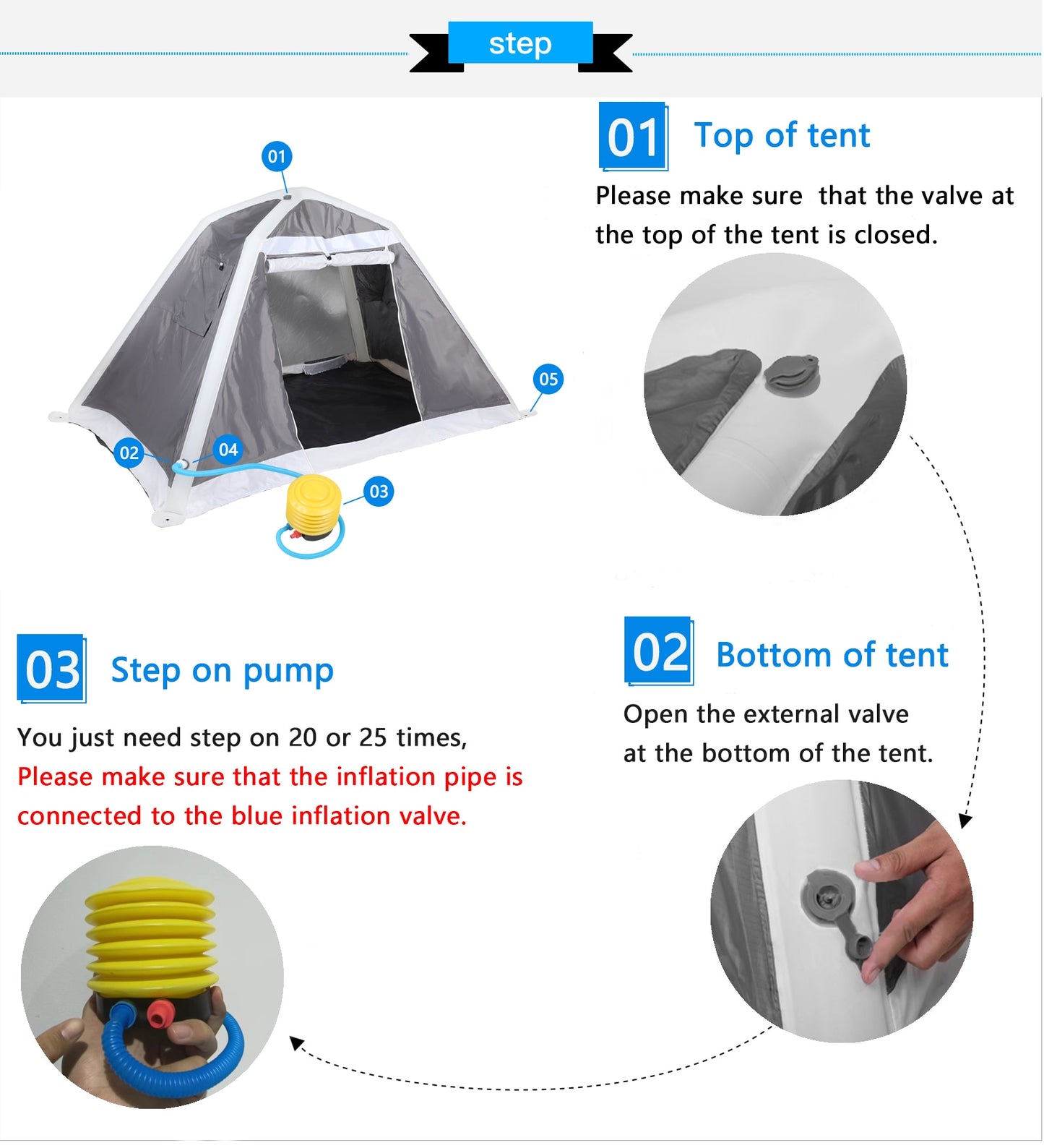 Inflatable Tent for Camping