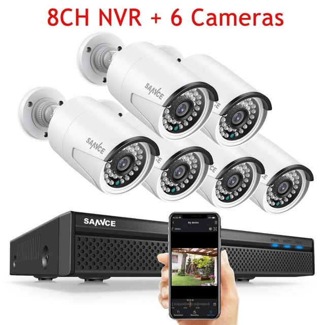 Video Surveillance Security System With Mic Audio - suniah