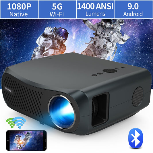 HD Movie LED Projector with Bluetooth for Smartphone